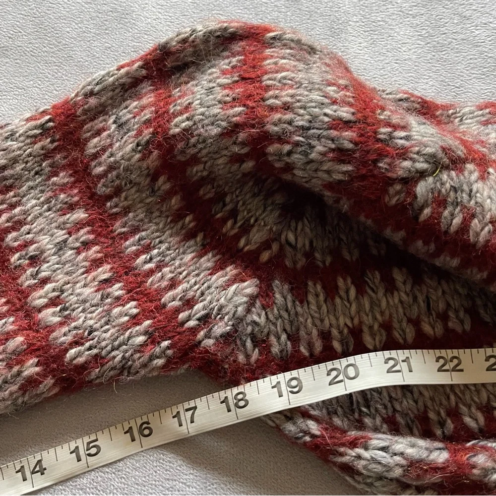 Isabel Marant rust grey mix super kid mohair blend sweater, see measurements - Picture 13 of 13